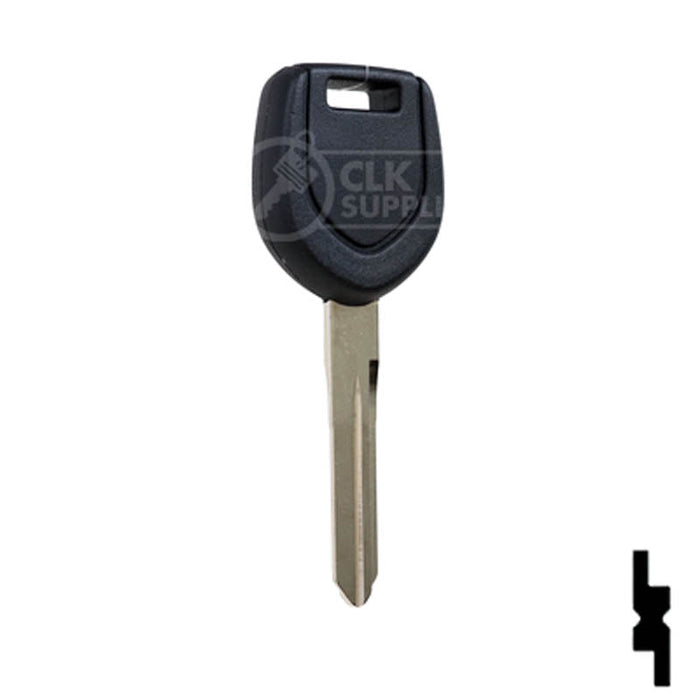 Uncut Transponder Key "R" Chip Blank | Mitsubishi | MIT9-PT, 692565 Automotive Key LockVoy