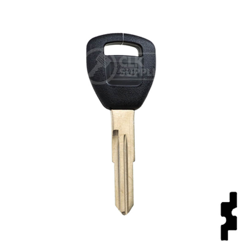 Uncut Transponder Key RW Blank | Acura | Honda | HD106-PT5, 692057 Automotive Key LockVoy