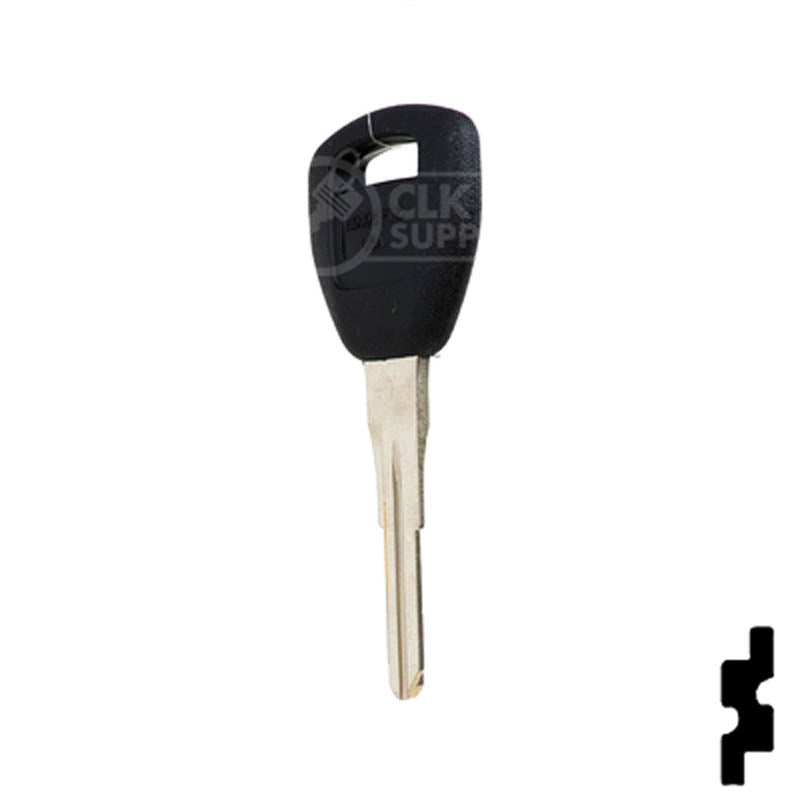 Uncut Transponder Key RW Blank | Acura | Honda | HD106-PT5, 692057 Automotive Key LockVoy