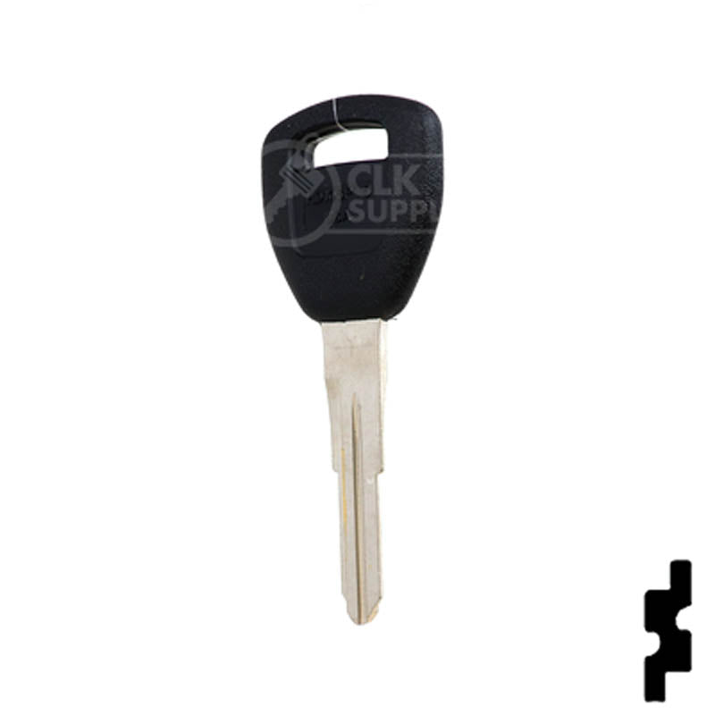 Uncut Transponder Key RW Blank | Acura | Honda | HD106-PT5, 692057 Automotive Key LockVoy