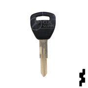 Uncut Transponder Key RW Blank | Acura | Honda | HD106-PT5, 692057 Automotive Key LockVoy