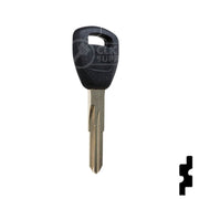 Uncut Transponder Key RW Blank | Acura | Honda | HD106-PT5, 692057 Automotive Key LockVoy