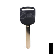 Uncut Transponder Key RW Blank | Acura | Honda | HO01-PT5, 692082 Automotive Key LockVoy