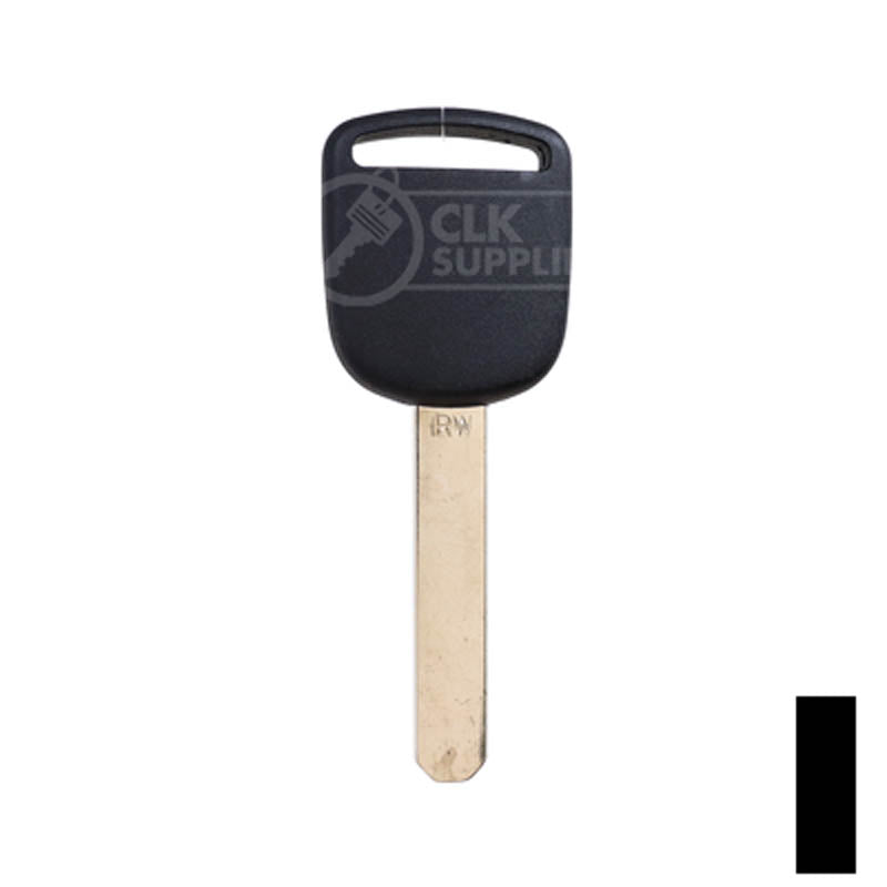 Uncut Transponder Key RW Blank | Acura | Honda | HO01-PT5, 692082 Automotive Key LockVoy