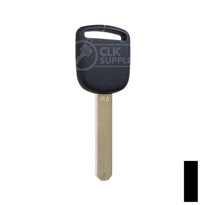 Uncut Transponder Key RW Blank | Acura | Honda | HO01-PT5, 692082 Automotive Key LockVoy