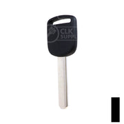 Uncut Transponder Key RW Blank | Acura | Honda | HO01-PT5, 692082 Automotive Key LockVoy