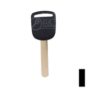 Uncut Transponder Key RW Blank | Acura | Honda | HO01-PT5, 692082 Automotive Key LockVoy