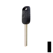 Uncut Transponder Key RW Blank | Acura | Honda | HO01-PT5, 692082 Automotive Key LockVoy
