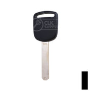 Uncut Transponder Key RW Blank | Acura | Honda | HO01-PT5, 692082 Automotive Key LockVoy