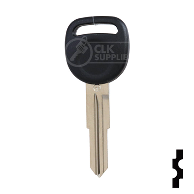 Uncut Transponder Key | Saturn | B114PT Automotive Key Strattec