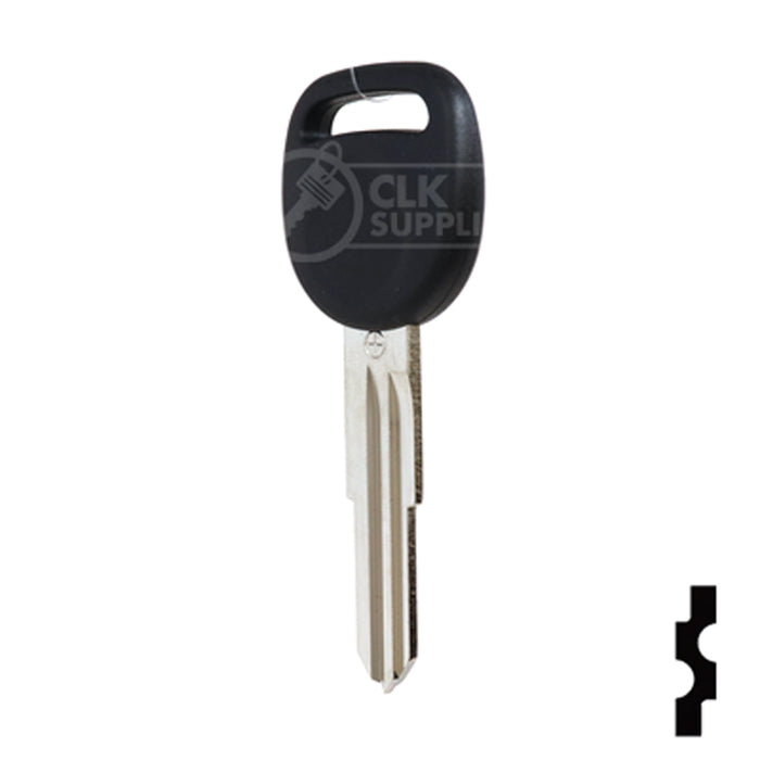 Uncut Transponder Key | Saturn | B114PT Automotive Key Strattec