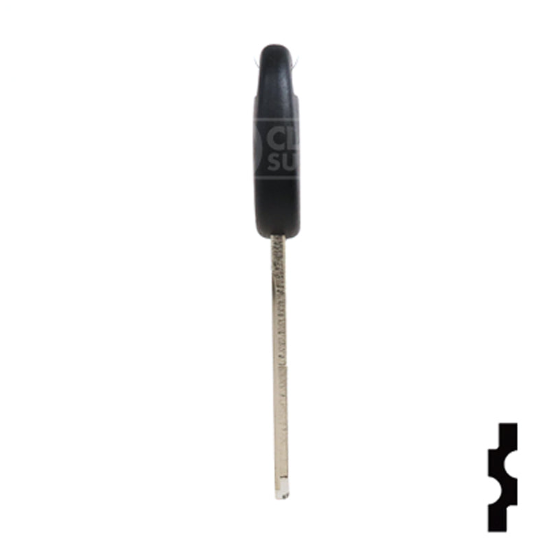 Uncut Transponder Key | Saturn | B114PT Automotive Key Strattec