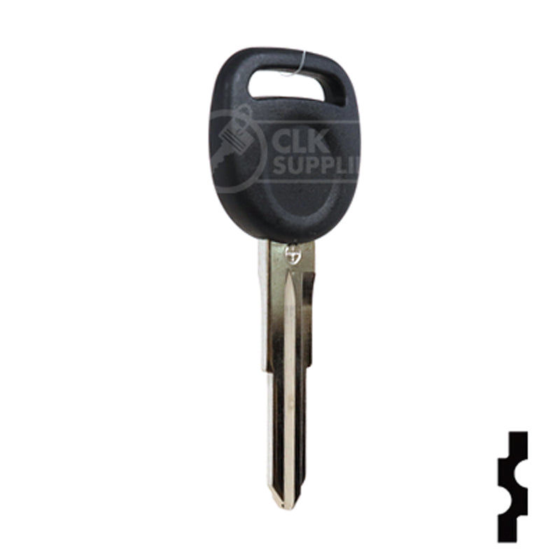 Uncut Transponder Key | Saturn | B114PT Automotive Key Strattec