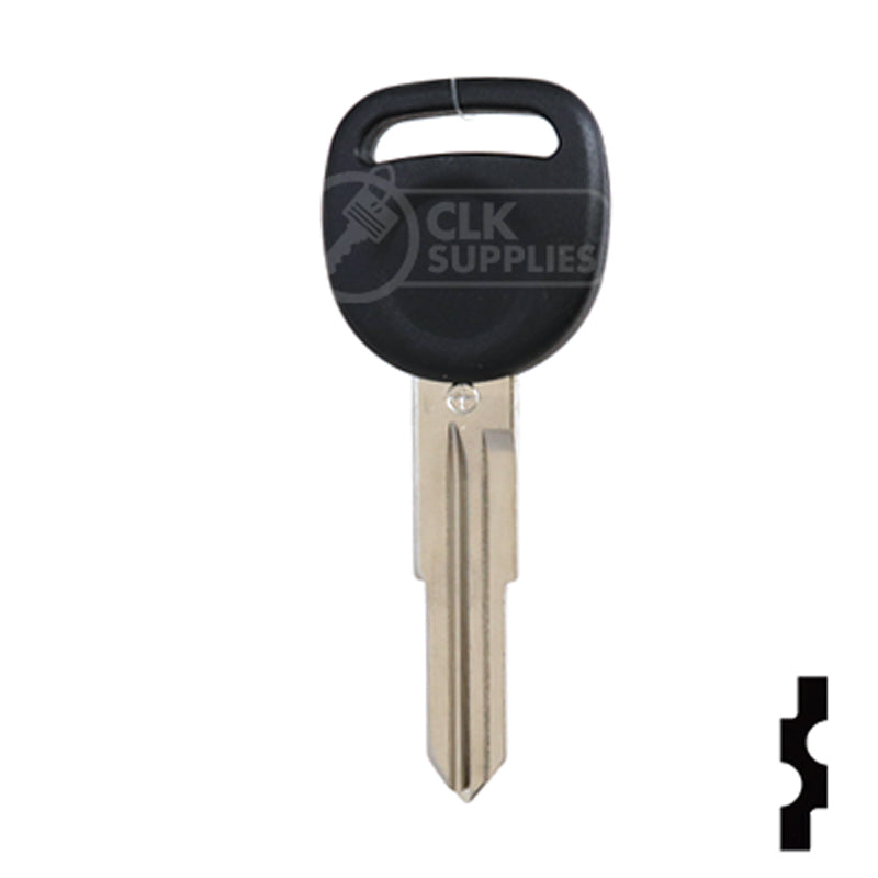 Uncut Transponder Key | Saturn | B114PT Automotive Key Strattec