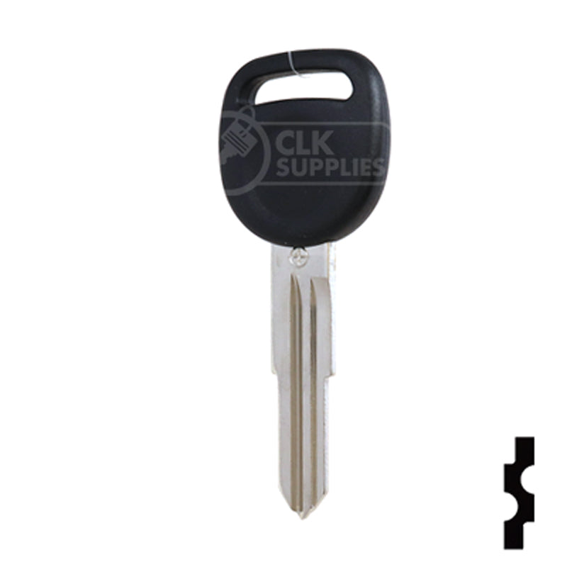 Uncut Transponder Key | Saturn | B114PT Automotive Key Strattec