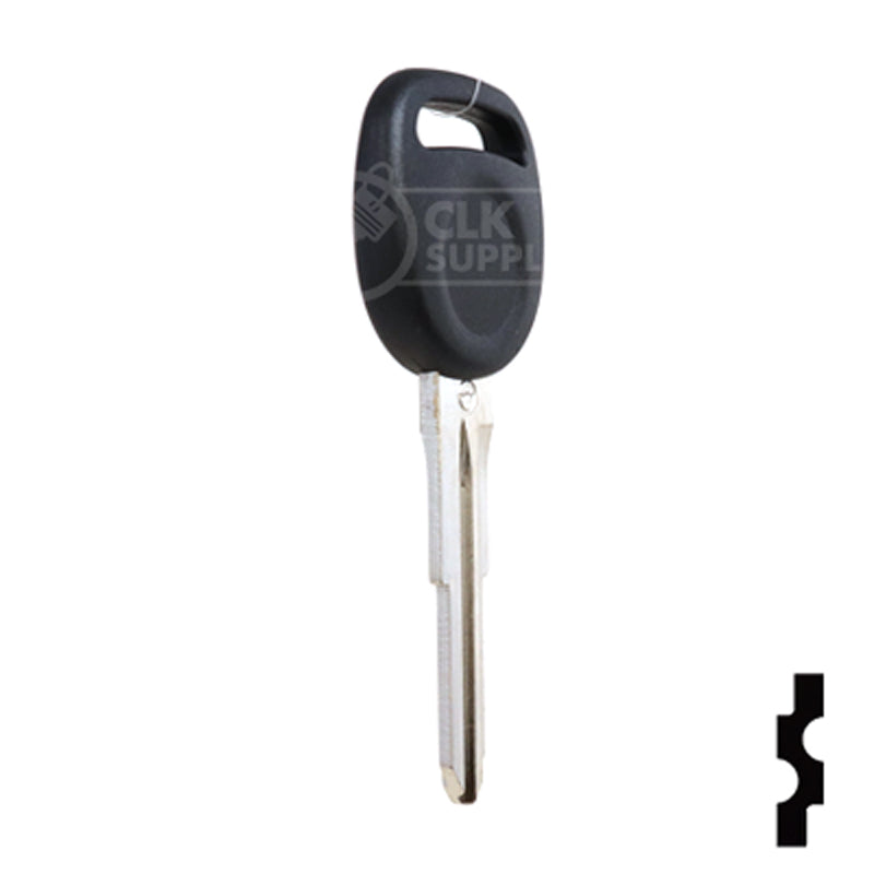 Uncut Transponder Key | Saturn | B114PT Automotive Key Strattec