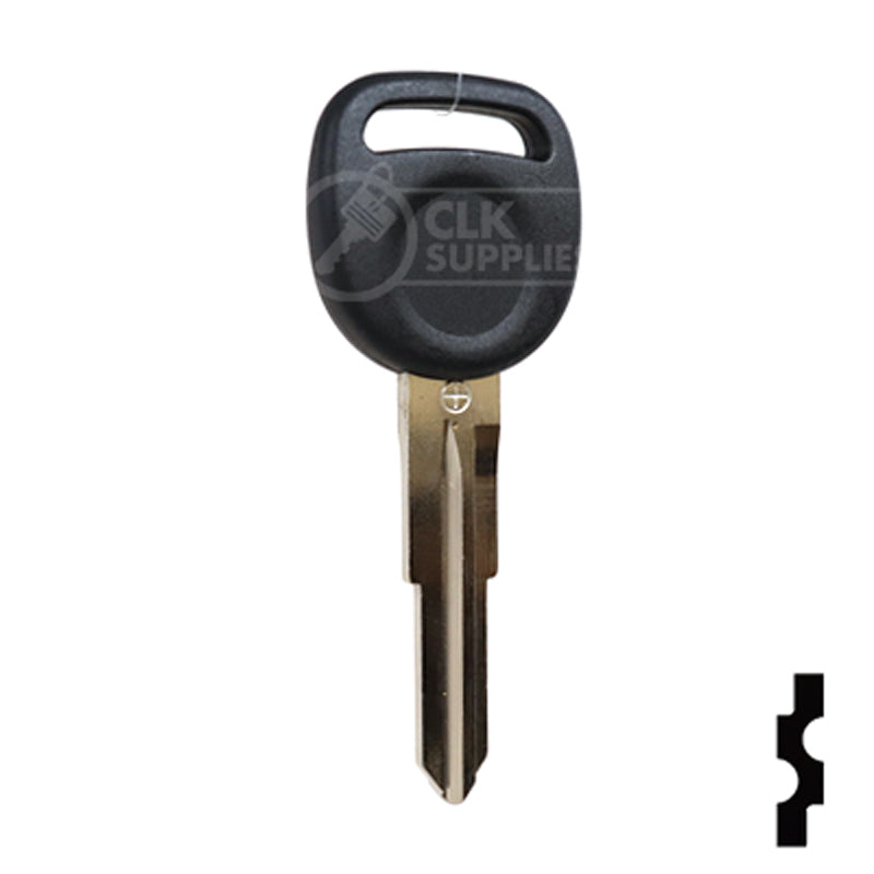 Uncut Transponder Key | Saturn | B114PT Automotive Key Strattec