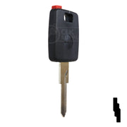 Uncut Transponder Key Shell | Audi | TP00AU-AH-P2 Automotive Key JMA USA