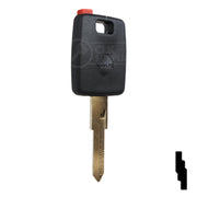 Uncut Transponder Key Shell | Audi | TP00AU-AH-P2 Automotive Key JMA USA