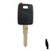 Uncut Transponder Key Shell | Audi | TP00AU-AH-P2 Automotive Key JMA USA