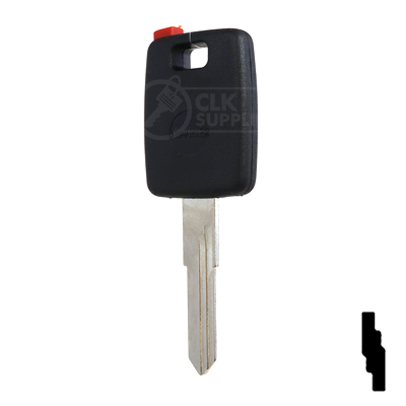 Uncut Transponder Key Shell | Audi | TP00AU-AH-P2 Automotive Key JMA USA
