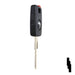 Uncut Transponder Key Shell | Audi | TP00AU-AH-P2 Automotive Key JMA USA