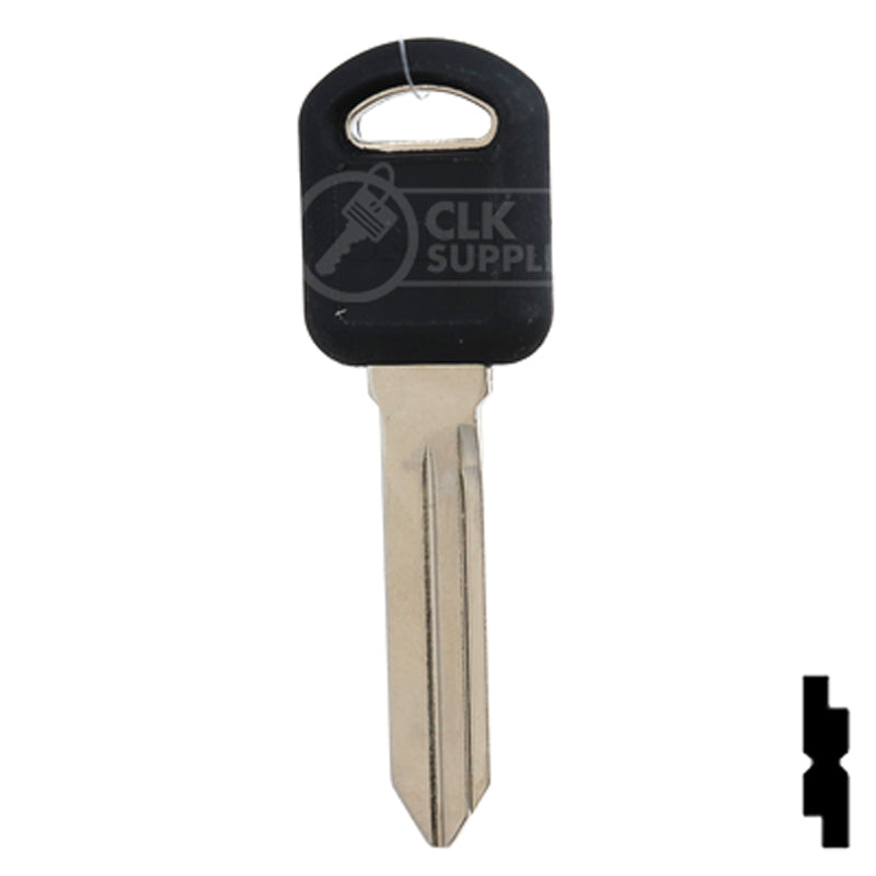 Uncut Transponder Key Shell | Chevrolet | B103 Automotive Key JMA USA