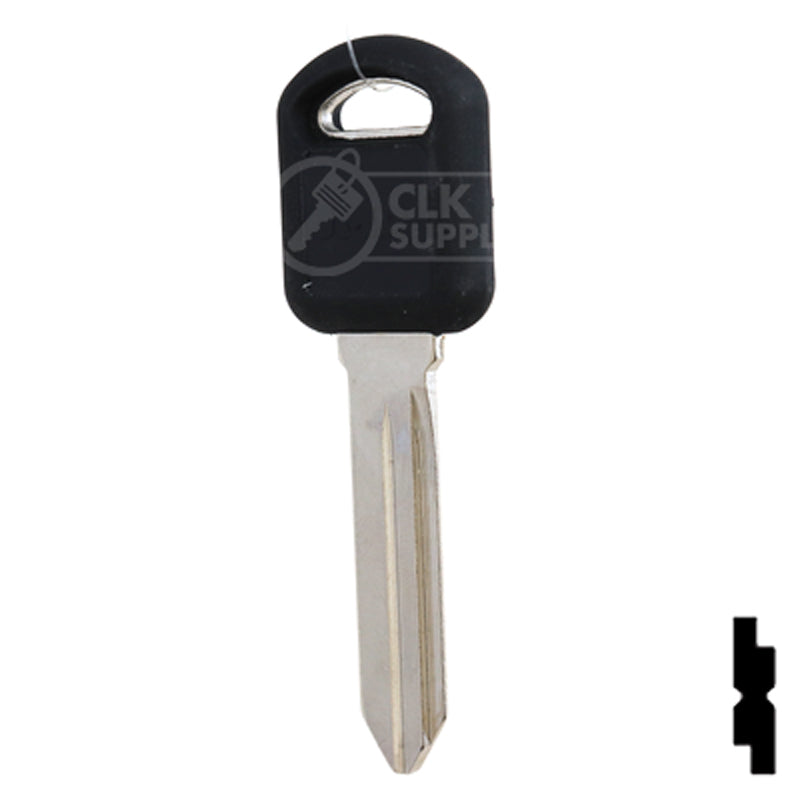 Uncut Transponder Key Shell | Chevrolet | B103 Automotive Key JMA USA
