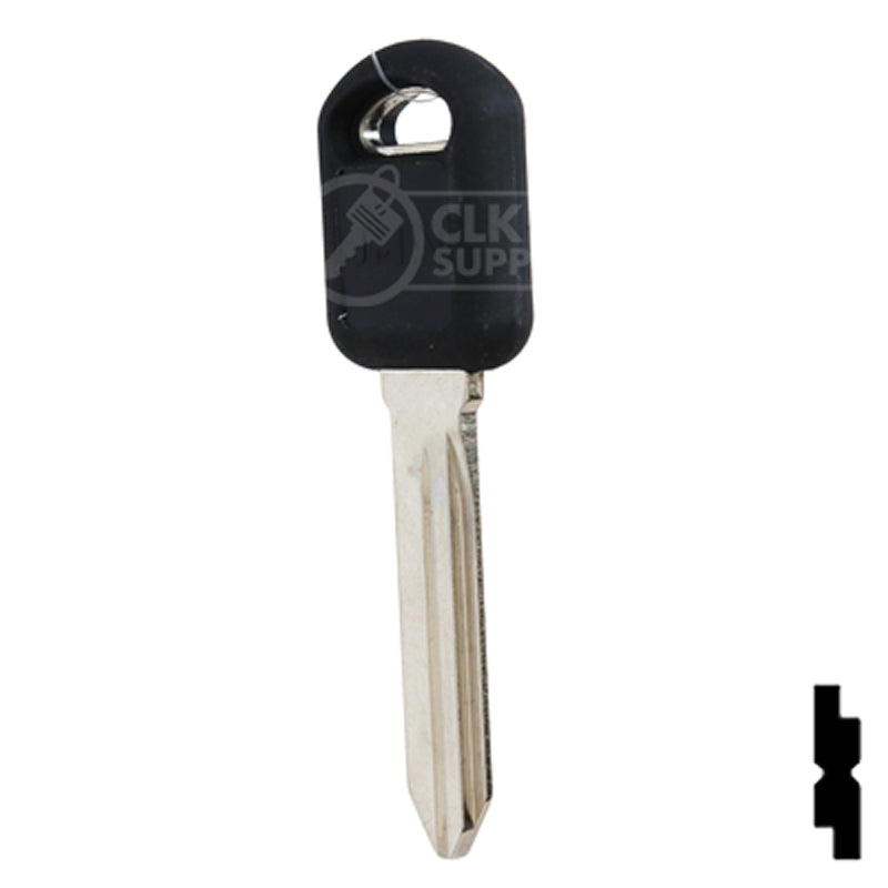 Uncut Transponder Key Shell | Chevrolet | B103 Automotive Key JMA USA