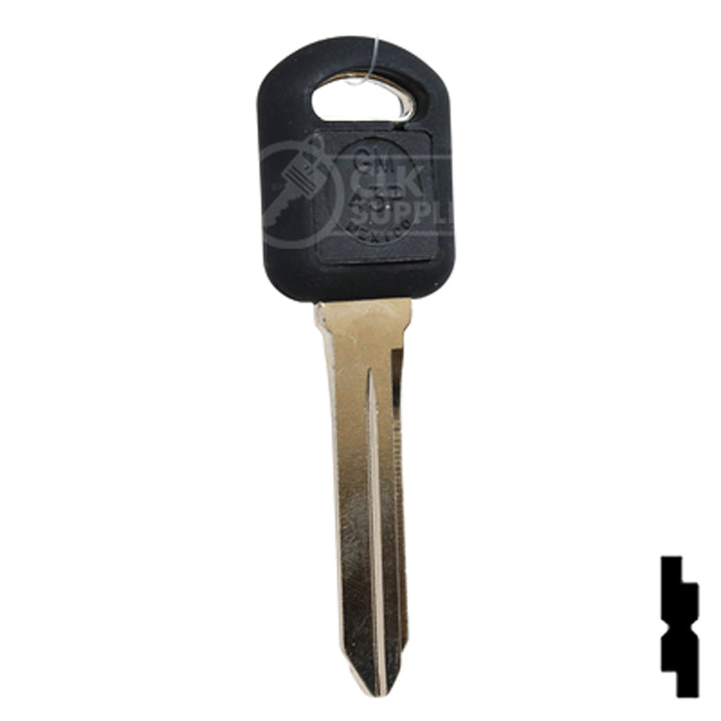 Uncut Transponder Key Shell | Chevrolet | B103 Automotive Key JMA USA