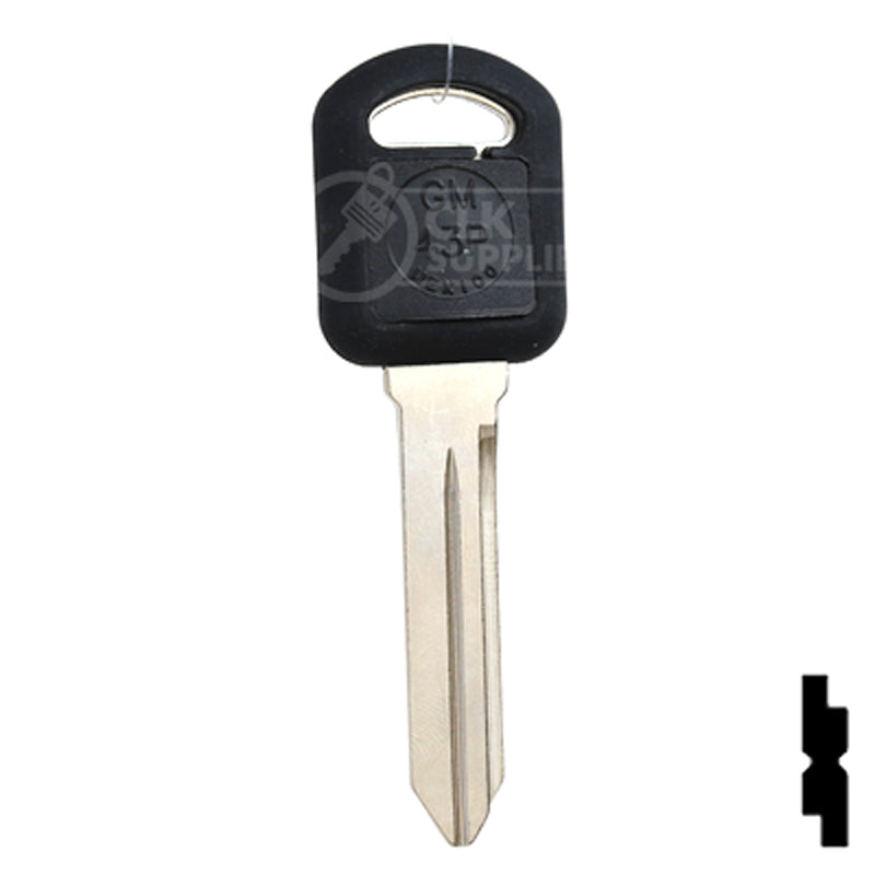 Uncut Transponder Key Shell | Chevrolet | B103 Automotive Key JMA USA