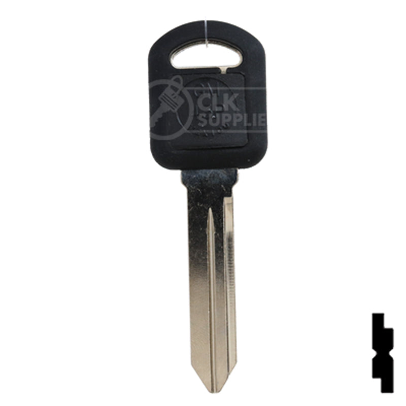 Uncut Transponder Key Shell | Chevrolet | B103 Automotive Key JMA USA