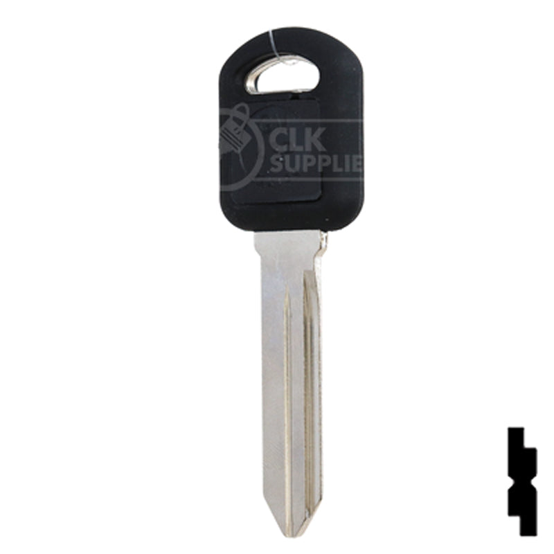 Uncut Transponder Key Shell | Chevrolet | B103 Automotive Key JMA USA