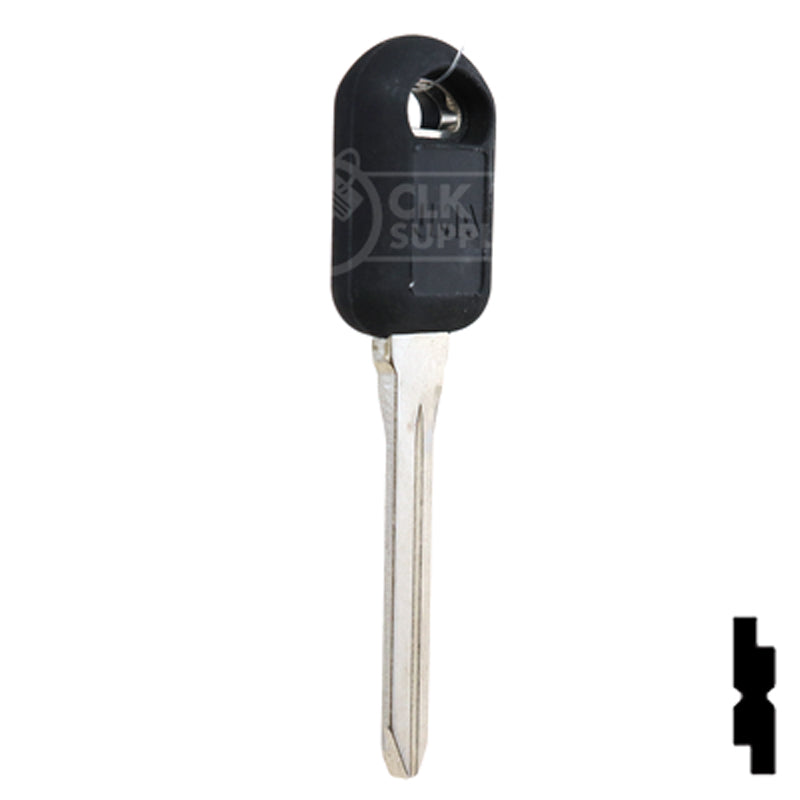 Uncut Transponder Key Shell | Chevrolet | B103 Automotive Key JMA USA