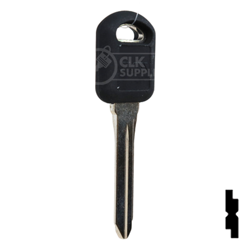 Uncut Transponder Key Shell | Chevrolet | B103 Automotive Key JMA USA