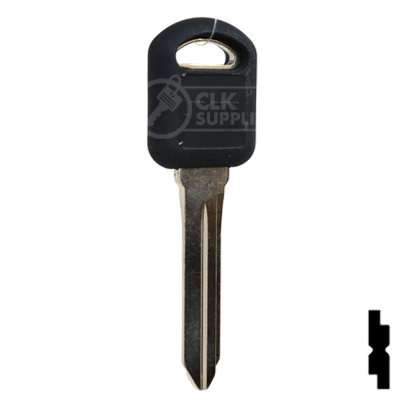 Uncut Transponder Key Shell | Chevrolet | B103 Automotive Key JMA USA