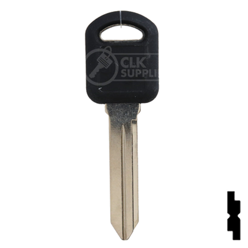 Uncut Transponder Key Shell | Chevrolet | B103 Automotive Key JMA USA
