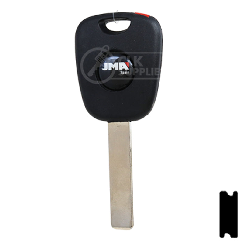 Uncut Transponder Key Shell | Citroen, Peugeot | TP00HU-HCA-P Automotive Key JMA USA