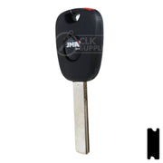 Uncut Transponder Key Shell | Citroen, Peugeot | TP00HU-HCA-P Automotive Key JMA USA