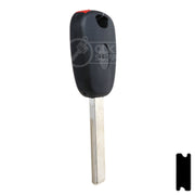 Uncut Transponder Key Shell | Citroen, Peugeot | TP00HU-HCA-P Automotive Key JMA USA