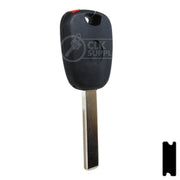 Uncut Transponder Key Shell | Citroen, Peugeot | TP00HU-HCA-P Automotive Key JMA USA