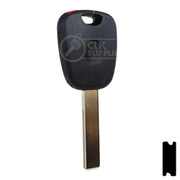 Uncut Transponder Key Shell | Citroen, Peugeot | TP00HU-HCA-P Automotive Key JMA USA