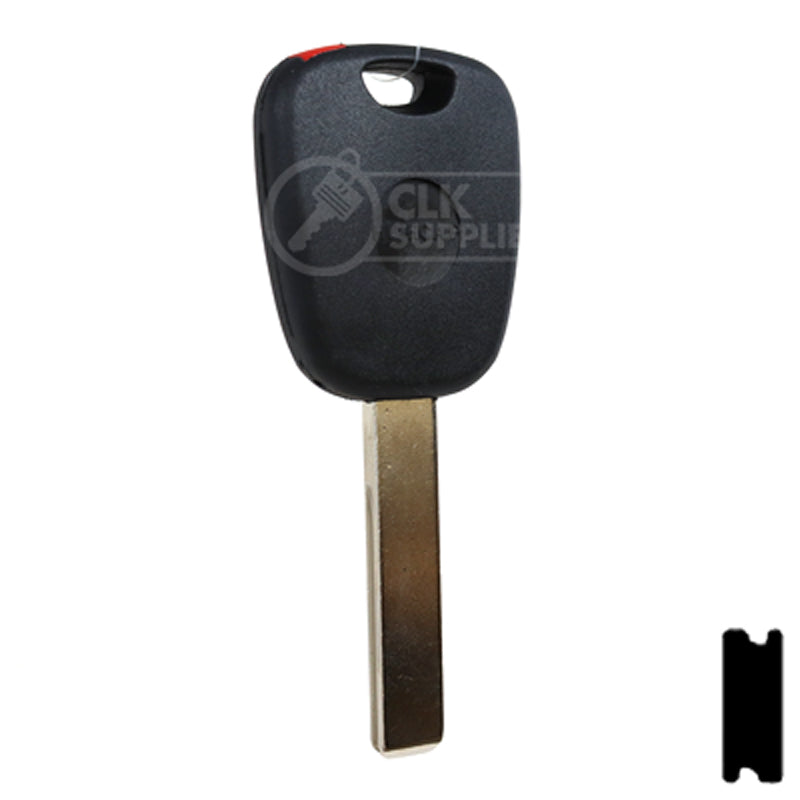 Uncut Transponder Key Shell | Citroen, Peugeot | TP00HU-HCA-P Automotive Key JMA USA