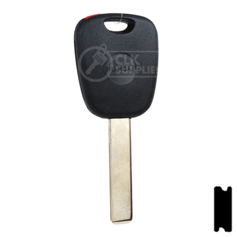 Uncut Transponder Key Shell | Citroen, Peugeot | TP00HU-HCA-P Automotive Key JMA USA