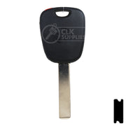 Uncut Transponder Key Shell | Citroen, Peugeot | TP00HU-HCA-P Automotive Key JMA USA