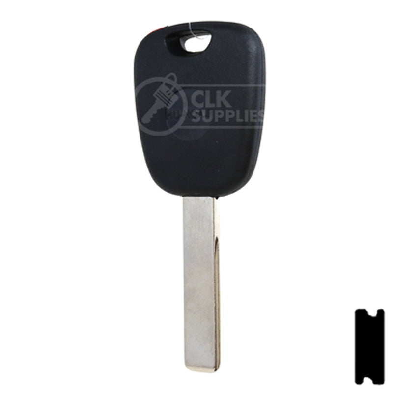 Uncut Transponder Key Shell | Citroen, Peugeot | TP00HU-HCA-P Automotive Key JMA USA