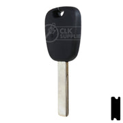Uncut Transponder Key Shell | Citroen, Peugeot | TP00HU-HCA-P Automotive Key JMA USA