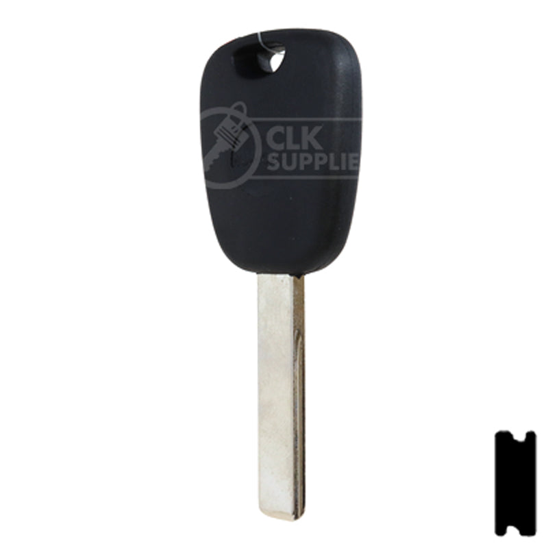 Uncut Transponder Key Shell | Citroen, Peugeot | TP00HU-HCA-P Automotive Key JMA USA