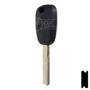 Uncut Transponder Key Shell | Citroen, Peugeot | TP00HU-HCA-P Automotive Key JMA USA