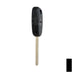 Uncut Transponder Key Shell | Citroen | TP00CIT-1-P Automotive Key JMA USA